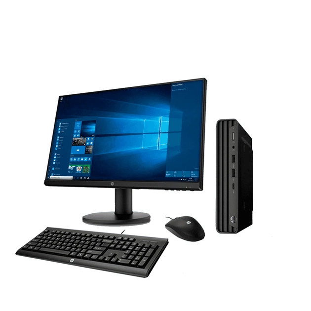 Комп'ютер HP 260 G4 DM / i3-10110U + VESA Mount + Monitor 23,8" P24v (44F16ES#A20) - зображення 1