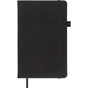 Книга записная Buromax Etalon 125x195 мм 96 листов в клетку обложка из искусственной кожи Черная (BM.291160-01) - уменьшенное изображение 2