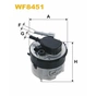 Фільтр паливний Wixfiltron WF8451 - зменшене зображення 1