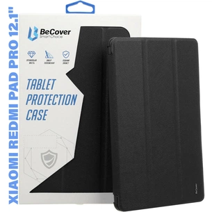 Чохол до планшета BeCover Smart Case Xiaomi Redmi Pad Pro 12.1'' Black (711296) зображення 1