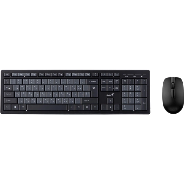 Комплект Genius KM-8200 Wireless UA Black (31340003428) - изображение 1