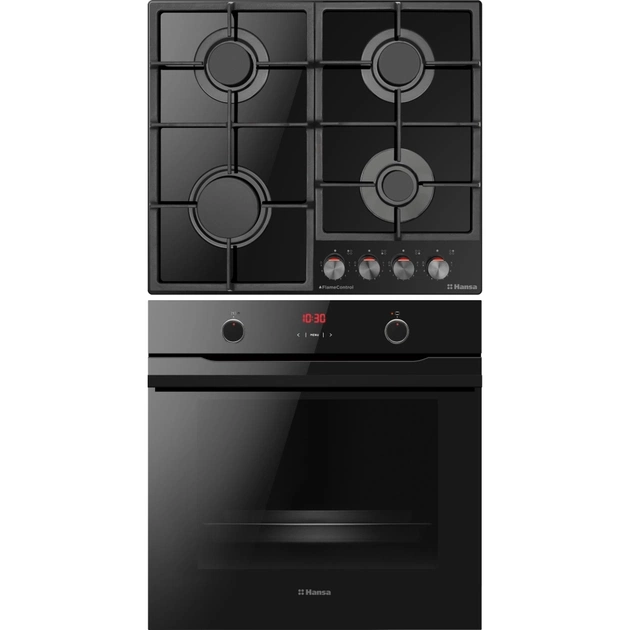 Комплект вбудованої техніки Hansa Духова шафа + варильна панель газова (FCGS69326) - picture 1