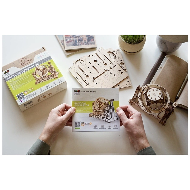 Конструктор Ugears STEM-модель Рандомайзер (6337281) - picture 12