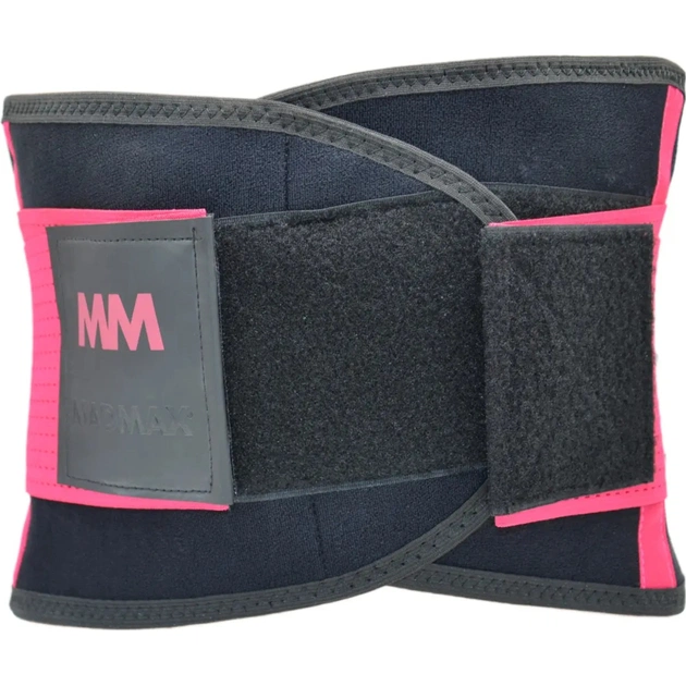 Пояс компресійний MadMax MFA-277 Slimming and Support Belt black/rubine red M (MFA-277-RED_M) - picture 9