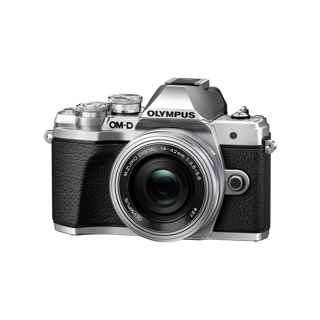 Цифровий фотоапарат Olympus E-M10 mark III Pancake Zoom 14-42 mm Kit silver (V207072SE000) - изображение 1