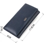 Гаманець Canpellini З натуральної шкіри Синій (21830) - зменшене зображення 4