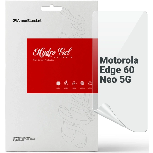 Пленка защитная Armorstandart hydrogel Motorola Edge 60 Neo 5G (ARM89994) - изображение 1