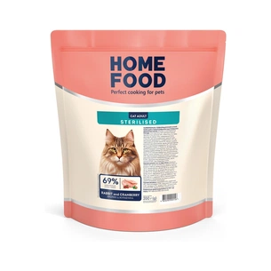 Сухий корм для кішок Home Food For sterilised з кроликом та журавлиною 200 г (4820290090156) зображення 1