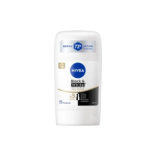 Антиперспирант Nivea Black & White Invisible Silky Smooth 72H Antiperspirant 50 мл (4006000084640) изображение 1