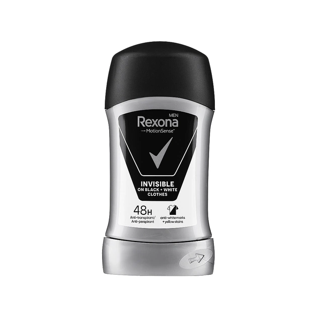 Антиперспирант Rexona Men Невидимый на черной и белой одежде 50 мл (96097335) - изображение 1