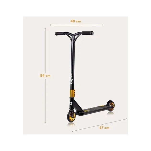 Самокат Lionelo Whizz Black Carbon Yellow (LO-WHIZZ BLACK CARBON YELLOW) - изображение 10