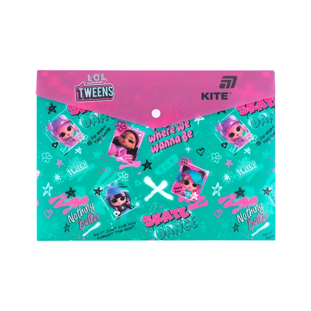 Папка – уголок Kite А4 LOL -1 (LO25-244-1) - изображение 1