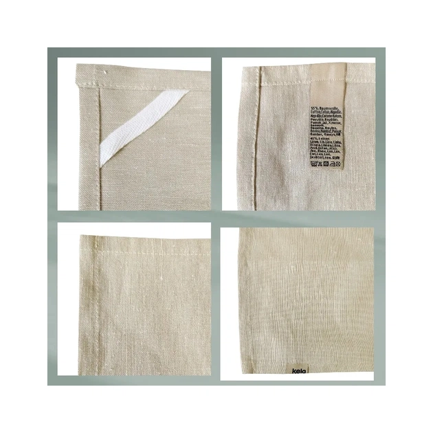 Рушник Kela кухонний Puro, 70x50 см, бежевий (12813) (00000024809) - picture 3