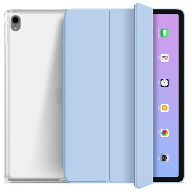 Чохол до планшета BeCover Tri Fold Soft TPU Apple iPad Air 10.9 2020/2021 Light Blue (705507) - зображення 1