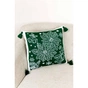 Наволочка Прованс декоративна в'язана Різдвяник зелений 45х45 (030170) - зменшене зображення 2