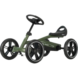 Веломобіль QPlay велокарт дитячий Go Kart Army Green (GK-01GoKartArmy Green) зображення 1
