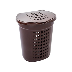 Кошик для білизни Алеана Овальний Коричневий 60 л (алн 122053/коричневий) изображение 1