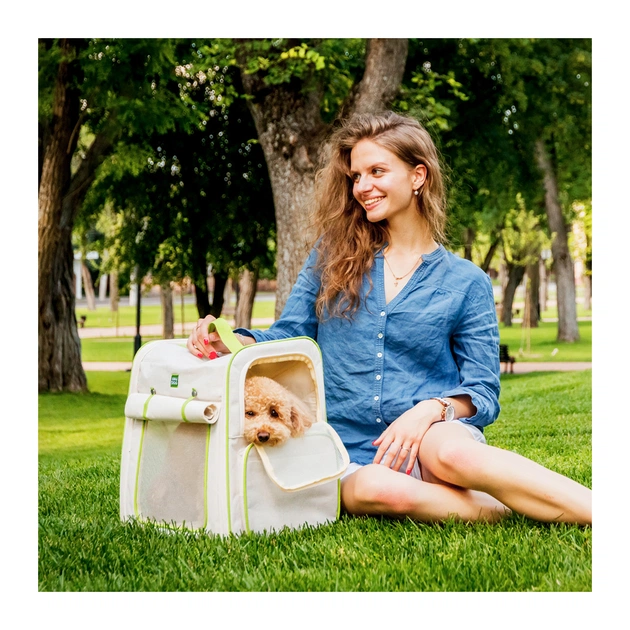 Переноска для тварин WAUDOG Relax Eco 42х34х27 см для котів та дрібних порід собак до 8 кг (9986) - picture 6