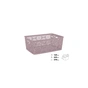 Кошик для зберігання Violet House 0504 4 Ажур Powder 14 л (0504 4 Ажур PW б/кр. 14 л) - зменшене зображення 2