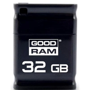 USB флеш накопичувач Goodram 32GB Piccolo Black USB 2.0 (UPI2-0320K0R11) зображення 1