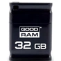 USB флеш накопичувач Goodram 32GB Piccolo Black USB 2.0 (UPI2-0320K0R11) - зменшене зображення 1