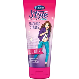Дитячий шампунь Bubchen + ополіскувач Королева вечірок 200 мл (12382122) зображення 1