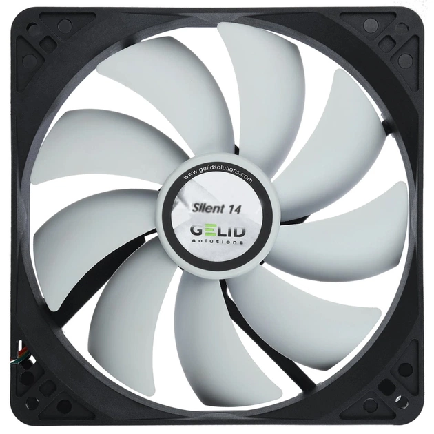 Кулер до корпусу Gelid Solutions Silent 14 140 mm (FN-SX14-10) - изображение 1
