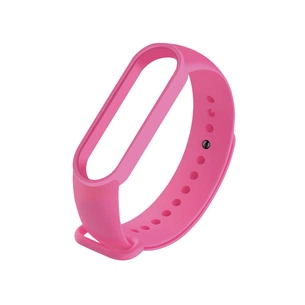 Ремінець до фітнес браслета BeCover Silicone для Xiaomi Mi Smart Band 5/6/7 Hot Pink (705556) зображення 1