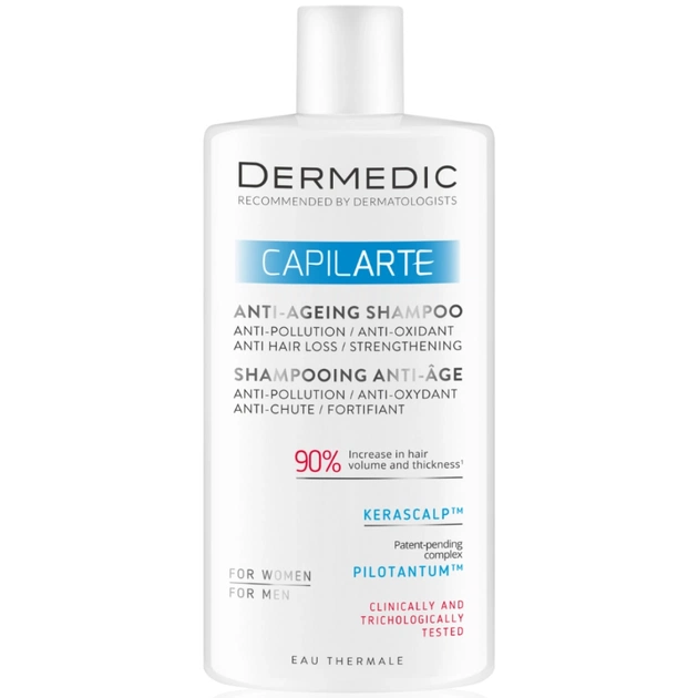 Шампунь Dermedic Capilarte Anti-Aging Антивозрастной 300 мл (5901643177454) - изображение 1