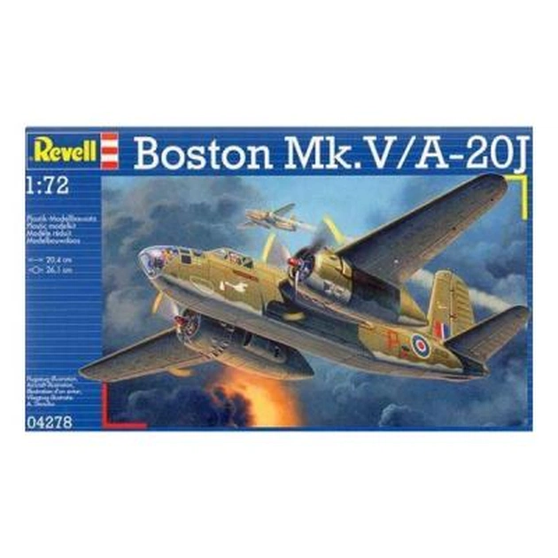 Збірна модель Revell Літак Boston Mk. IV/V 1:72 (4278) - зображення 1