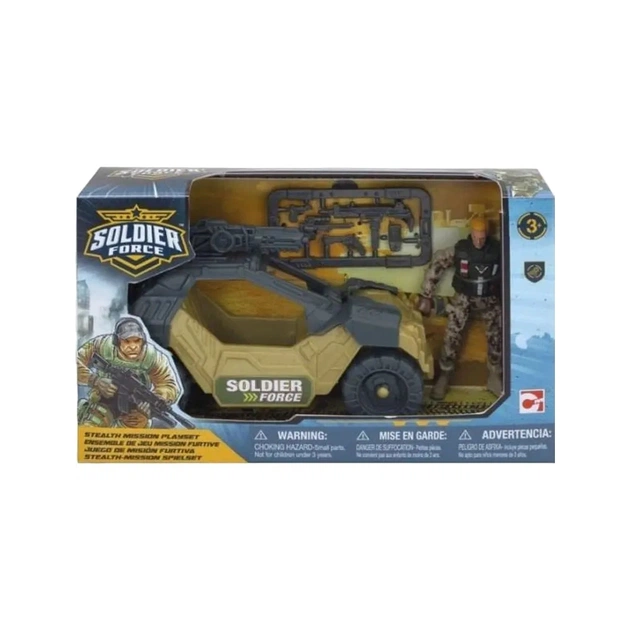 Ігровий набір Chap Mei Солдати Stealth Mission (545336) - зображення 1