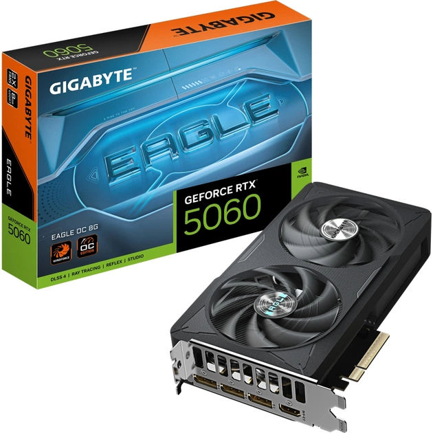 Відеокарта GIGABYTE GeForce RTX5060 8Gb EAGLE OC (GV-N5060EAGLE OC-8GD) - picture 10