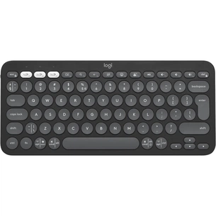 Клавіатура Logitech K380s Multi-Device Bluetooth UA Graphite (920-011851) зображення 1