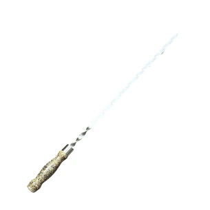 Шампур Metalzavod 630х12х3мм мармуровий (SHMP-DR-630x12x3-MR) зображення 1