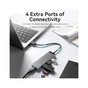 Концентратор Vention USB 3.0 to 4xUSB 3.0 Hub With Power Supply 0.15m black (CHLBB) - уменьшенное изображение 8