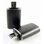 Перехідник OTG USB 2.0 AF to Micro 5P black Dengos (ADP-017) - зменшене зображення 1