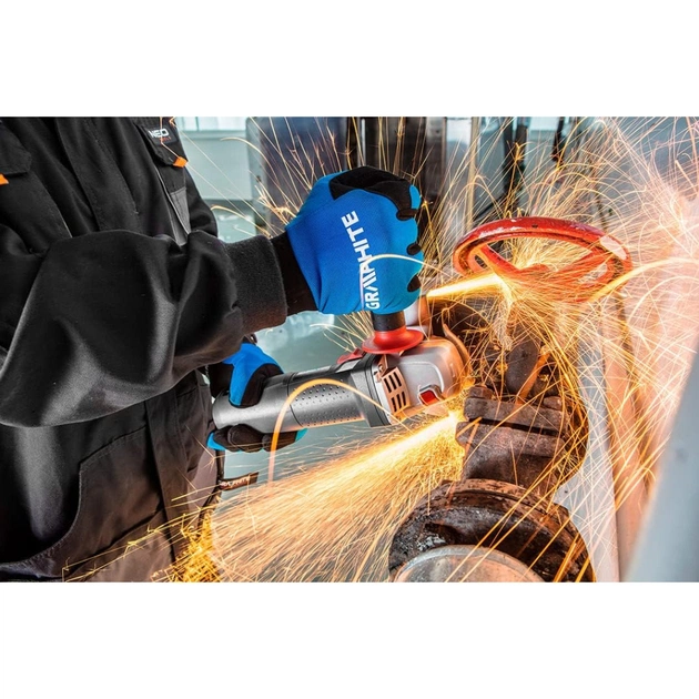 Шліфувальна машина Graphite 125мм, 1100W, 11000об/хв, 2.7кг (59G110) - picture 3