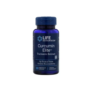 Травы Life Extension Экстракт куркумы, Curcumin Elite, 30 растительных капсул (LEX-24673) изображение 1