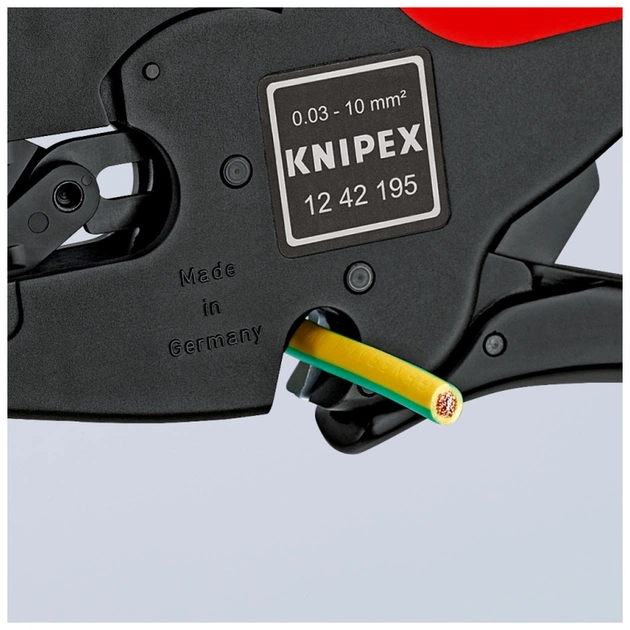 Знімач ізоляції KNIPEX MultiStrip 10 (12 42 195) - picture 5