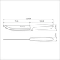 Кухонний ніж Tramontina Plenus Light Grey Meat 152 мм (23423/136) - зменшене зображення 5