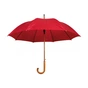 Парасоля Economix Promo TWIST тростина автомат, червона (E98400-03) - зменшене зображення 2