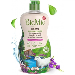 Засіб для ручного миття посуду BioMio Bio-Care Вербена концентрат 450 мл (4603014004406) зображення 1