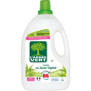 Гель для прання L'Arbre Vert Рослинне мило 3 л (3450601031670) зображення 1