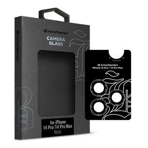 Скло захисне Armorstandart Camera glass Supreme Black Icon iPhone 14 Pro/14 Pro Max Black (ARM76595) зображення 1