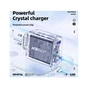 Зарядний пристрій Acefast 3xUSB 65W (2xUSB-C+USB-A) Gan A45 Fast Charger Mica gray (6974316282105) - зменшене зображення 3