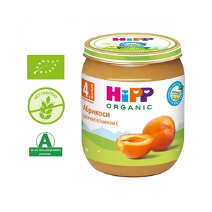 Дитяче пюре HiPP Абрикоси, 125 г (1223046) зображення 1