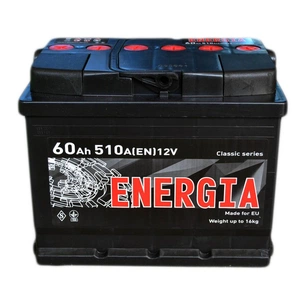 Акумулятор автомобільний ENERGIA 60Аh (000022387) зображення 1
