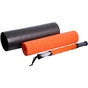 Масажний ролик PowerPlay Therapy Roller 022 Набір 3 в 1 Чорно-Помаранчевий (PP_4022) - зменшене зображення 3