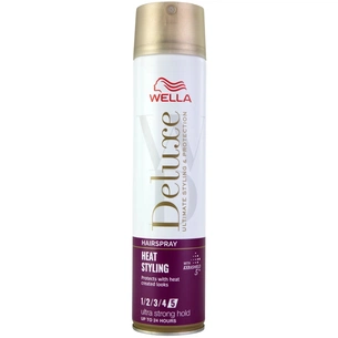 Лак для волосся Wella Deluxe Heat Styling 250 мл (3614226754318) изображение 1