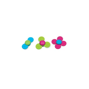 Брязкальце Fat Brain Toys набір прорізувачів-спінерів із присосками Whirly Squigz 3 шт (F210ML) изображение 1